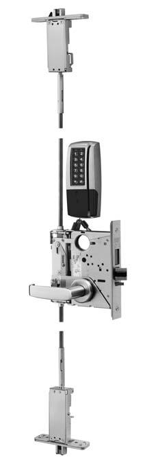 P2 FM7300 SeriesMulti-Point The FM7300 Series lock is a multi-point, deadlocking system developed to help protect lives while securing a community shelter and/or safe room entry.