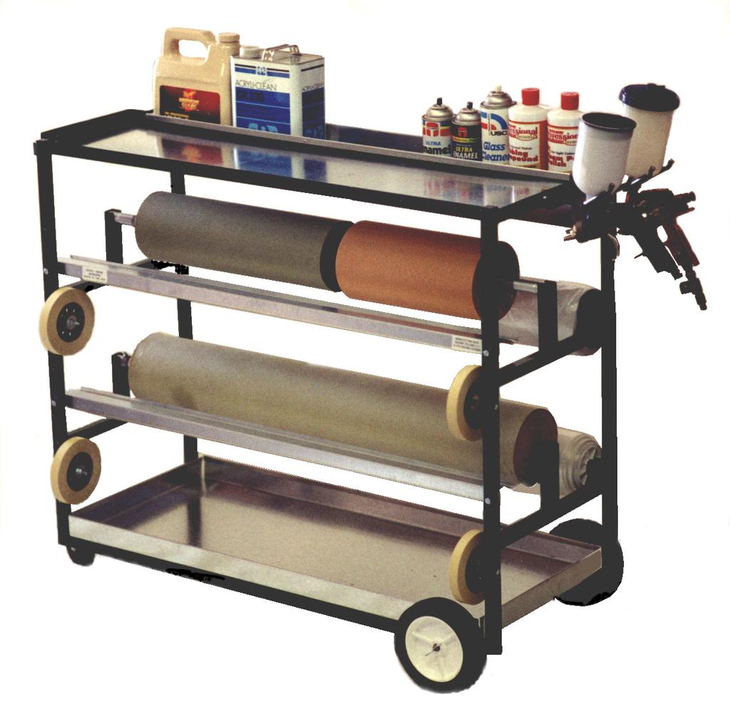 The Painter s Pal Part No. 2001 Carries everything the painter needs to the job or spray booth.