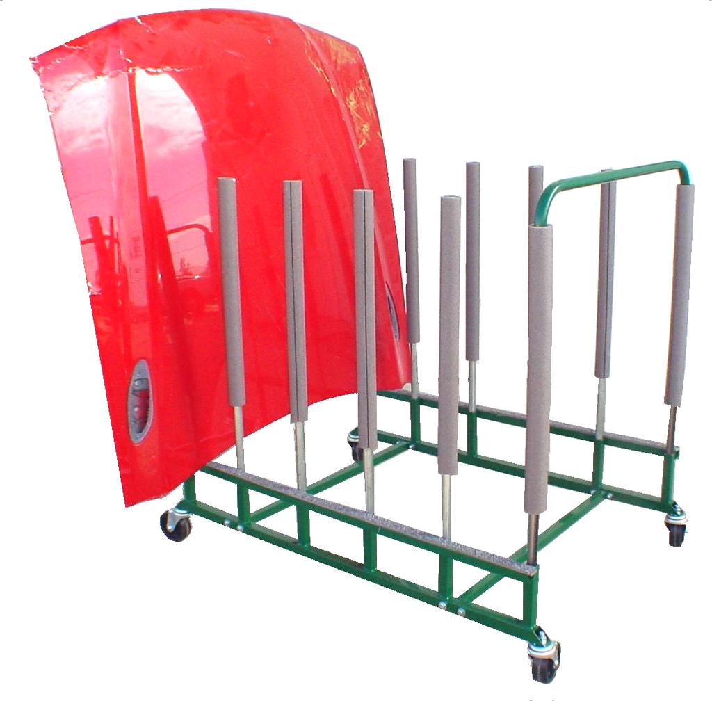 More Damaged Parts Large Base to ensure stability Constructed of heavy-duty steel Easy rolling, 4 heavy-duty casters Easy to Assemble Made in the USA Hood