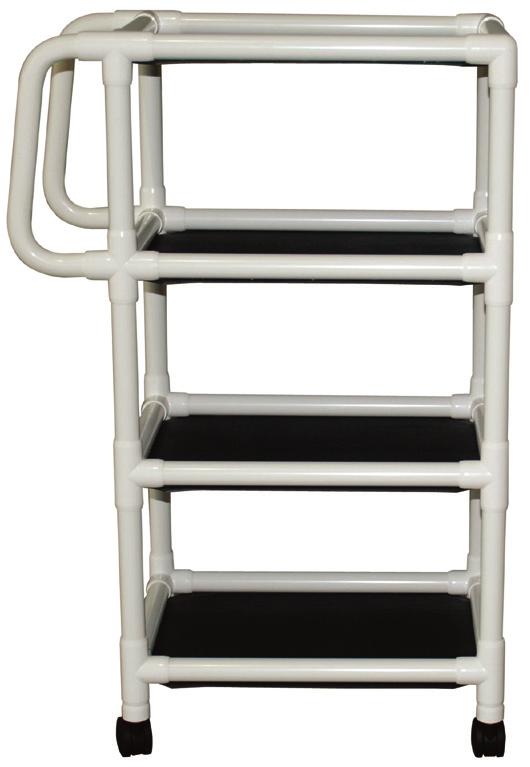 # Of Shelves Shelf Size PV-1042, PV-1043 and PV-1045 Have 5 Casters HT Between Shelves HT With Casters Weight Cap Per Shelf Price PV-1031 2 25 x 20 12 37 75 lb $403.88 ea.