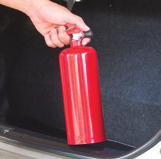 manoeuvring Fire extinguisher In the cab To extinguish a fire Left turn alarm In the cab