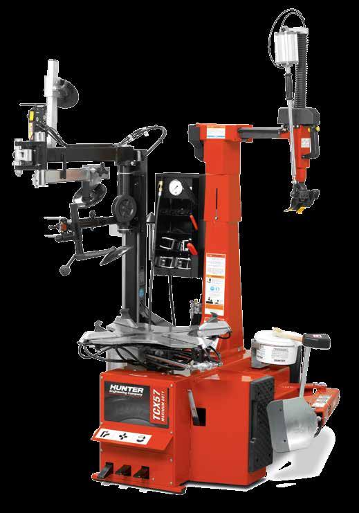 Key features at a glance Bead Press System 4 Tremendous power and control 4 Aids mounting and demounting 4 Auto-centering simplifies operation Swing-Arm Column 4 Saves space over tilt-column designs