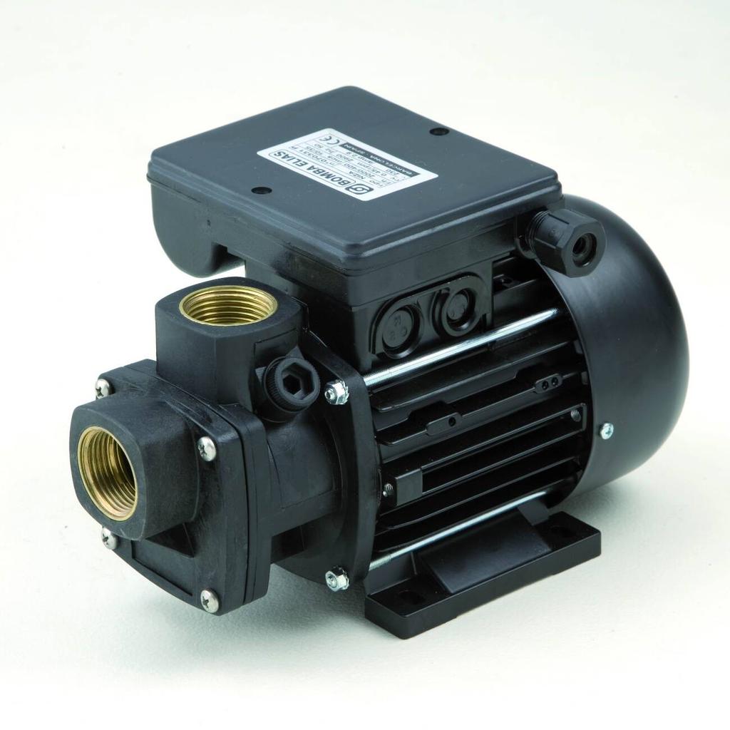 NIZA series are technopolymers volumetric pumps, and PISCES series are iron pumps with bronze impeller.