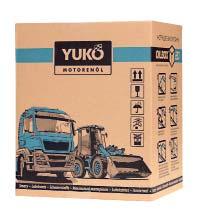 The variety of YUKO branded greases in doy packs is equipped with nozzle to ensure dozing and storage of the grease.