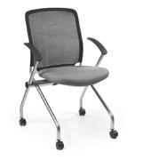 Backrest height and width: 15 ½ H x 20 W (394 x 508 mm) Seat Height: 18 (457 mm) Seat Depth: 19 ½ (495 mm) Seat Width: 19 ¾ (502 mm) ZS-4-56-DG ZU-4-56-DG ZS-4-56-PA-F Seat nesting pitch: 8 (200mm),