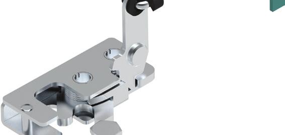 Retainer Clip 'L' Type Suitable for Electronic Rotary Latch BODY: Steel