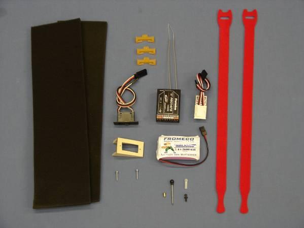 RADIO INSTALLATION 1. Gather the radio components as shown below.