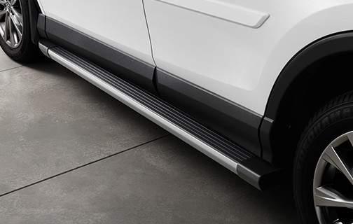 50 Not only do Running Boards assist with entering a vehicle, they also help protect the lower body from road debris.