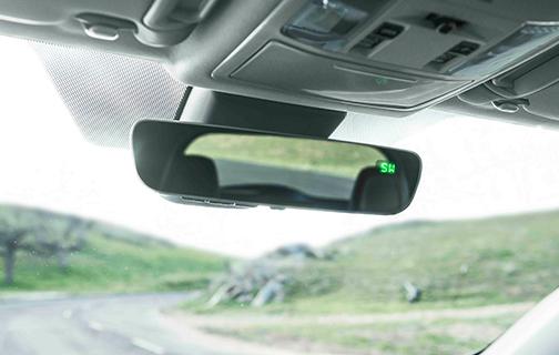 Auto-Dimming Rearview Mirror (with HomeLink) $500.00 Thanks to the sophisticated sensors built into the Auto-Dimming Rearview Mirror, this accessory provides automatic progressive dimming.