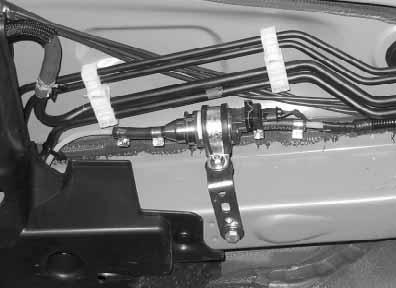 i M6x0 bolt, spring washer, existing threaded insert M8 Metering pump, silentblock, flanged nut M6, rubber