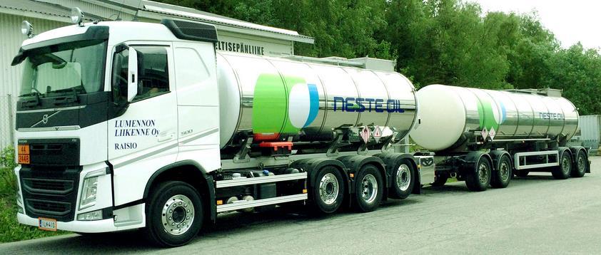 68t ADR Transport of fuels and chemicals 50% of total weight in