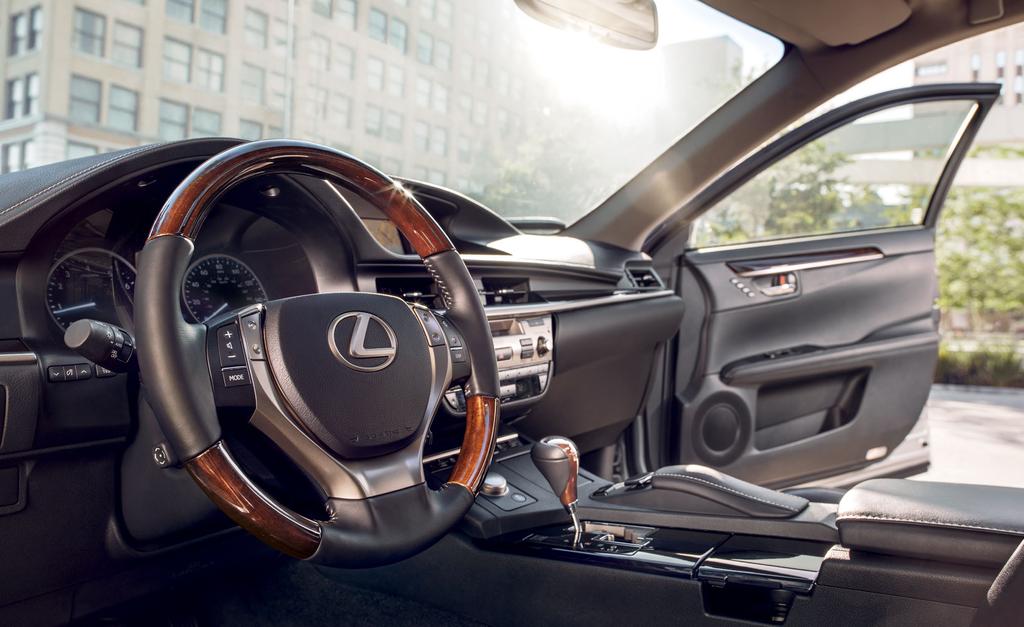 From the driver s seat, it s evident that every aspect of your comfort has been considered.