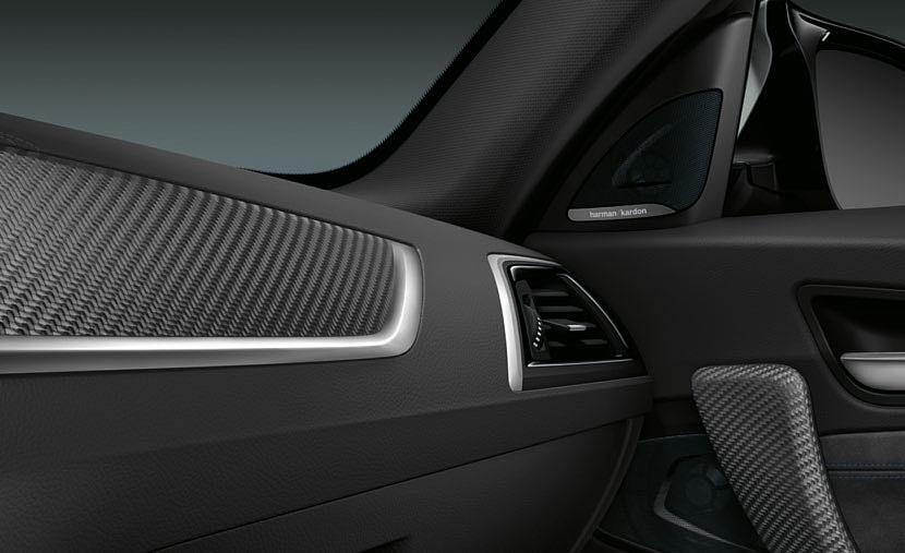 4MC Interior trim finishers Carbon Fibre, highlight trim