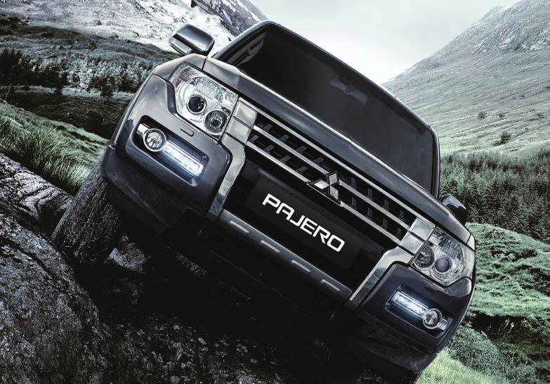POWER BEGETS PERFORMANCE The Pajero driver demands an engine with enough strength and muscle to conquer all punishing terrains. An advanced 3.
