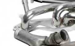 Gaskets and hardware are included and these headers are available in either our chrome or polished ceramic finishes.