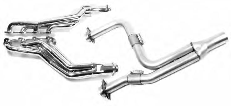 TRUCK/JEEP HEADERS FULL LENGTH HEADERS GM / FORD / DODGE TRUCK + Bolt-On Up To 30 HP & 30 lb-ft + Improved Tuning And Off Road