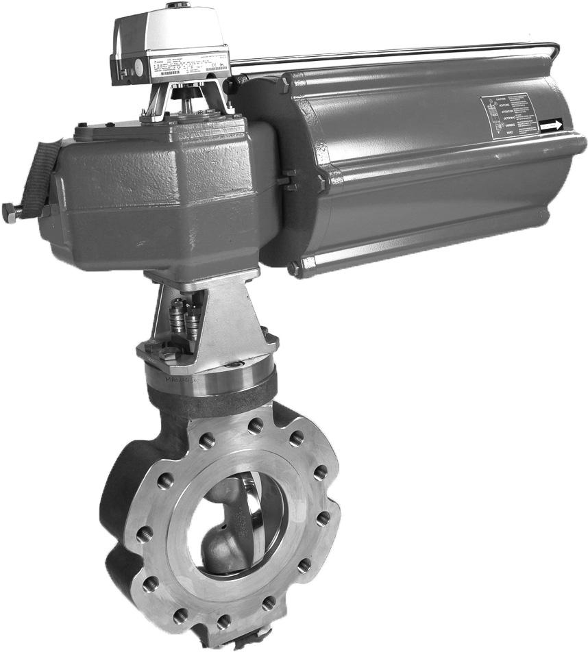 BWX SERIES BERFLY LE he BWX series butterfly valve has been especially designed for a wide range of industrial applications.