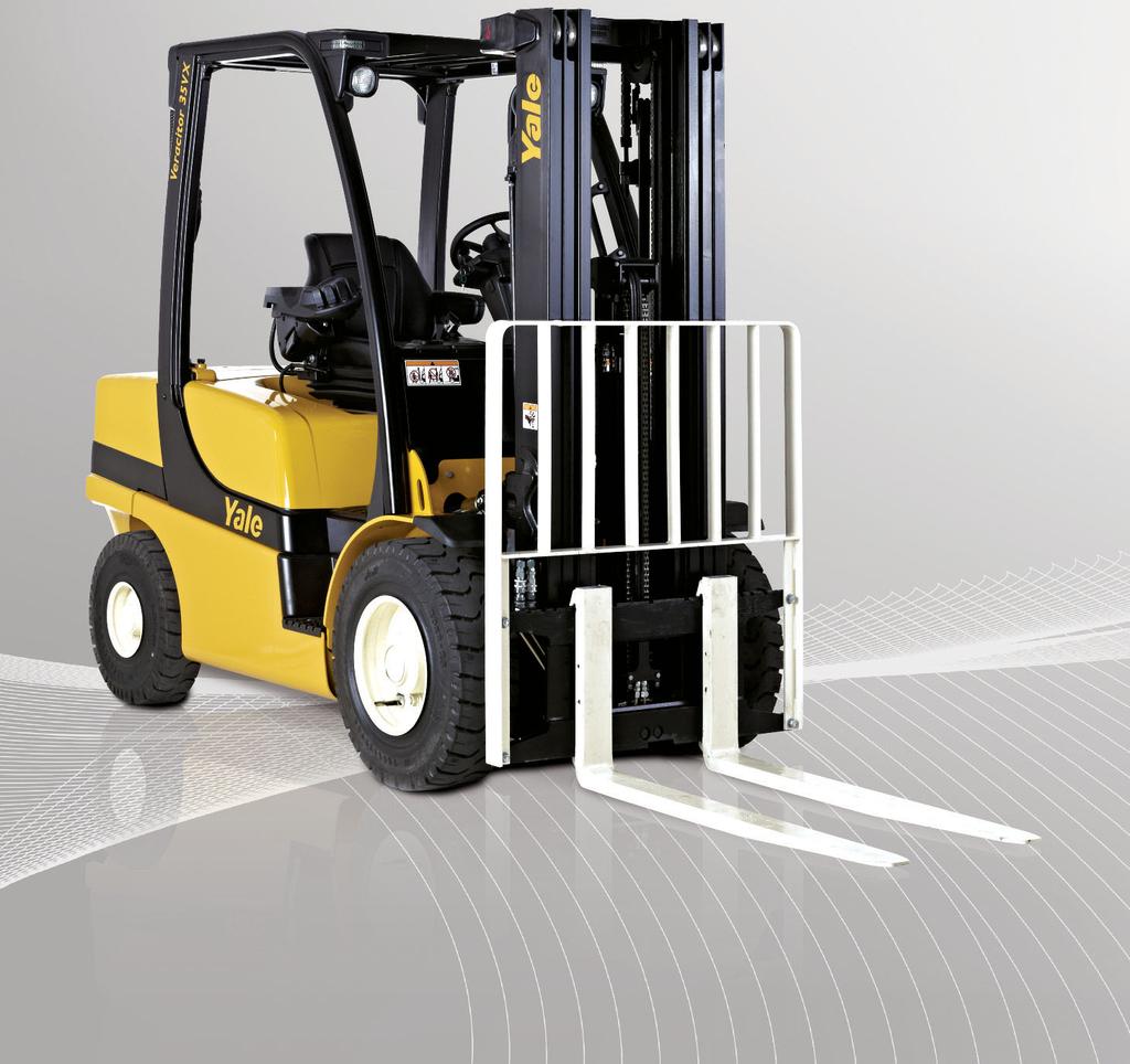 VX series and LP Gas Forklift Trucks 2,000 / 2, / 3,000 / 3, New high Visibility Masts and optional Side Shifting Fork Positioner Intellix TM Vehicle Management System with CANbus technology 3
