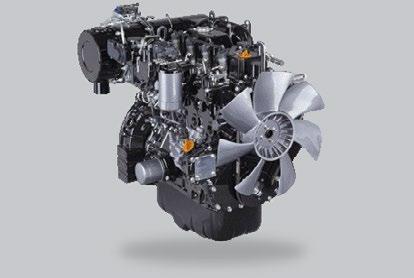 The engine is also equipped with a common rail system to allow fine-tuned electronic control of fuel injection.