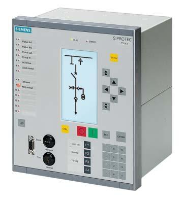 Components Protection, control, measuring and monitoring equipment The low-voltage compartment can accommodate all customary protection, control, measuring and monitoring equipment available on the