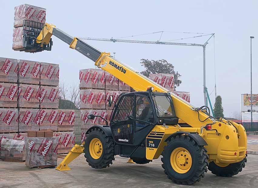 WH 716 Telescopic Handler WH716 LIFTING HEIGHT 16.