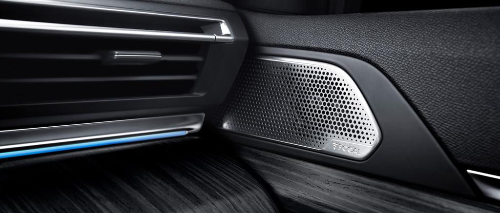 questions 3for the FOCAL team regarding integration of their system into the PEUGEOT 508 How has the collaboration between the two brands enhanced the performance of the FOCAL Premium Hi-Fi system?