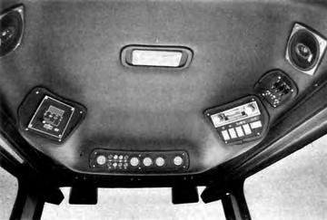 It is recommended that the manufacturer consider relocating the instrument console for more convenient viewing or providing audible alarms for all instruments.