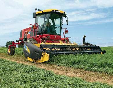 H8000 models range from 126 hp to an industryleading 226 hp. And, the control achieved with the H8000 windrowers takes your productivity to a new level.