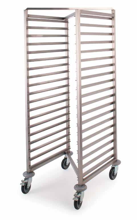6 7 Racking Mobile Racking CAN144 Can Rack Models CAN48, CAN96, CAN144 Vegetable Rack Models VEG1, VEG2, VEG3 Three tier veg racks provide good air circulation to stored vegetables.