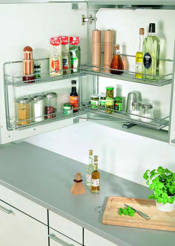 OSA Wall Cabinet Pull-Out Brings wall cabinet contents closer to you eliminating all those hard to reach places. 50 lbs.