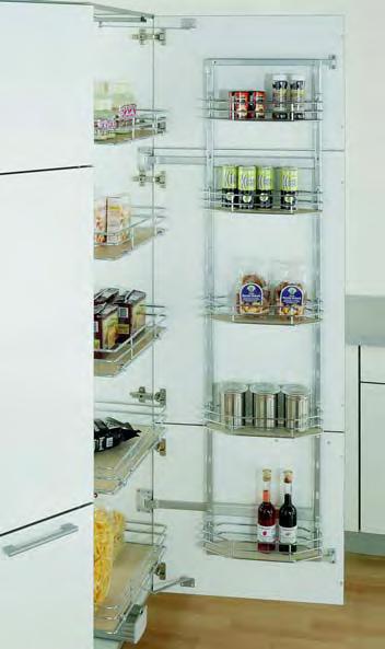 DUSA Tall Cabinet & Base Cabinet Swing & Slide-Out System