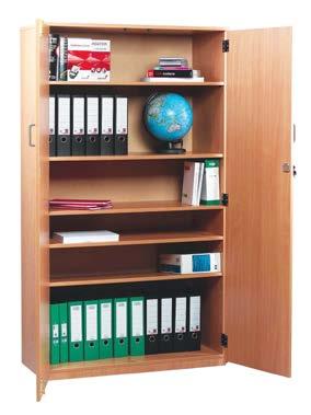 Stock Cupboard with 1 Fixed & 2 Adjustable Shelves W1024 x D477 x