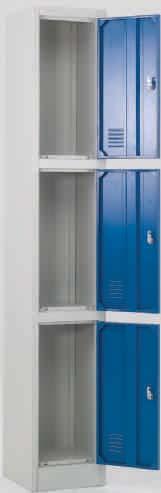 Available from Stock Atlas steel lockers are available in a range of door options direct from stock.