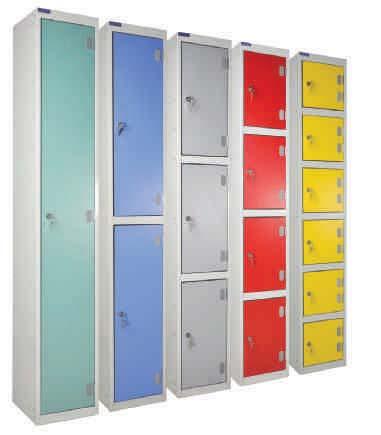Standard Laminate Door Lockers As the door is normally the part of the locker that comes in for the most punishment, we offer this premium quality laminate door locker, without a premium price tag.