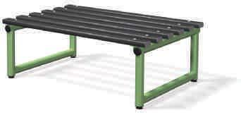 Please call for details Single Sided Bench > Dims: 405mm high x 305mm deep x 2 width options (1500mm or 2000mm) Double Sided Hook Bench > 1500mm wide complete with 16 Hooks > 2000mm wide complete