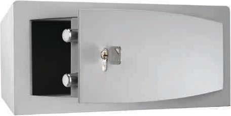 Safes and High Security Cabinets Designed to secure laptops, cash till drawers, ledgers Euro Vaults > 1,500 overnight cash cover ( 15,000 valuables)** > 2mm Solid steel electrically welded body >