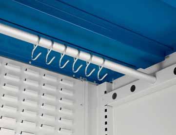 for system cupboards bott cubio Clothes Rails The clothes rail fits into the sides of the cupboard on supports The height of the rail can be adjusted on a 5 pitch Front to back adjustment on a 00
