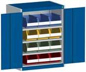 Shelves Base shelf insert Plastic bins W 07 x D 345 x H 65 Dividers Depth