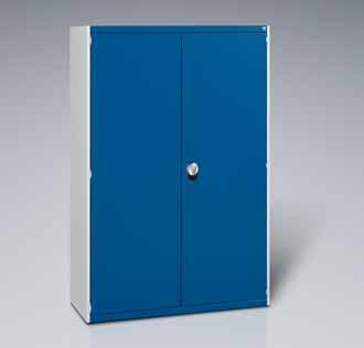 5,000 operations), 'low battery' warning sound Conscious operation eliminates accidental locking/unlocking Can be retrofitted to any cubio System Cupboard with hinged doors Cost savings and simple