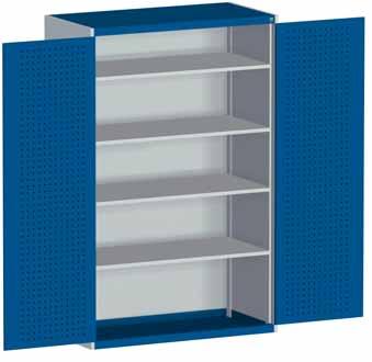 System Width 300 bott cubio Individual Range System Cupboard with Hinged Doors Hinged doors with perforated lining Shelves (see table for quantity) Info start on page 70 Dividers Height: 800 000 00