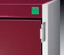 Double-skin hinged doors offer high flexural strength Hinged doors have