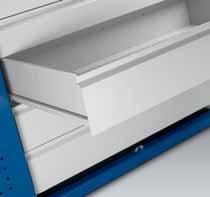 no breaks or rails Dividers Internal Internal drawer, can be divided to
