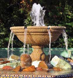 u For use with Fountains, Statuary or Water Features. u ECO-SAV generates more power with less energy consumption.