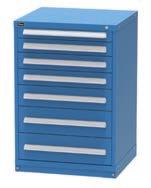 ) Shipping Weight 35 60 SCU89AL 7 Drawers 132 Compartments 3-7/8 in.