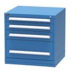 CABINETS: Preconfigured Cabinets 48 SEP11AL 6 Drawers 136 Compartments 3 in (76mm) 3-7/8 in (98mm) 295 lbs (133 kg) Shipping Weight 45 48 SEP12AL 6 Drawers 132 Compartments 2-1/4 in (57mm) 3 in