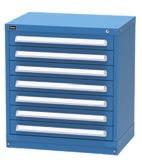 ) Shipping Weight RP1145AL 33 in. (838 mm) High 6 Drawers 90 Compartments 2-1/4 in.