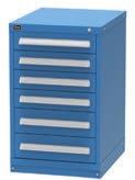 (838 mm) High 5 Drawers Compartments 2-1/4 in. (57 mm) 3 in.