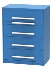 (1118 mm) High 6 Drawers 152 Compartments 3-7/8 in. (98 mm) 4-5/8 in. (117 mm) 7 in.