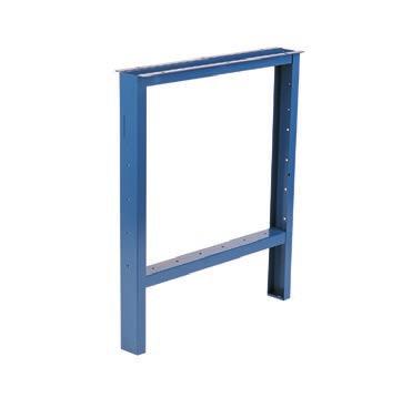 WORKSTATIONS & BENCHING: Bench Legs OPEN BENCH LEGS Formed steel leg units predrilled for fastening 5 3 8 27-3/4 PANEL BENCH LEGS Combination of open bench legs and panels H Open Bench Legs HEIGHT
