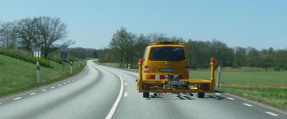 Figure 6 The open CPX trailer of the Danish Road Directorate. 6 RESULTS OF MEASUREMENTS 6.